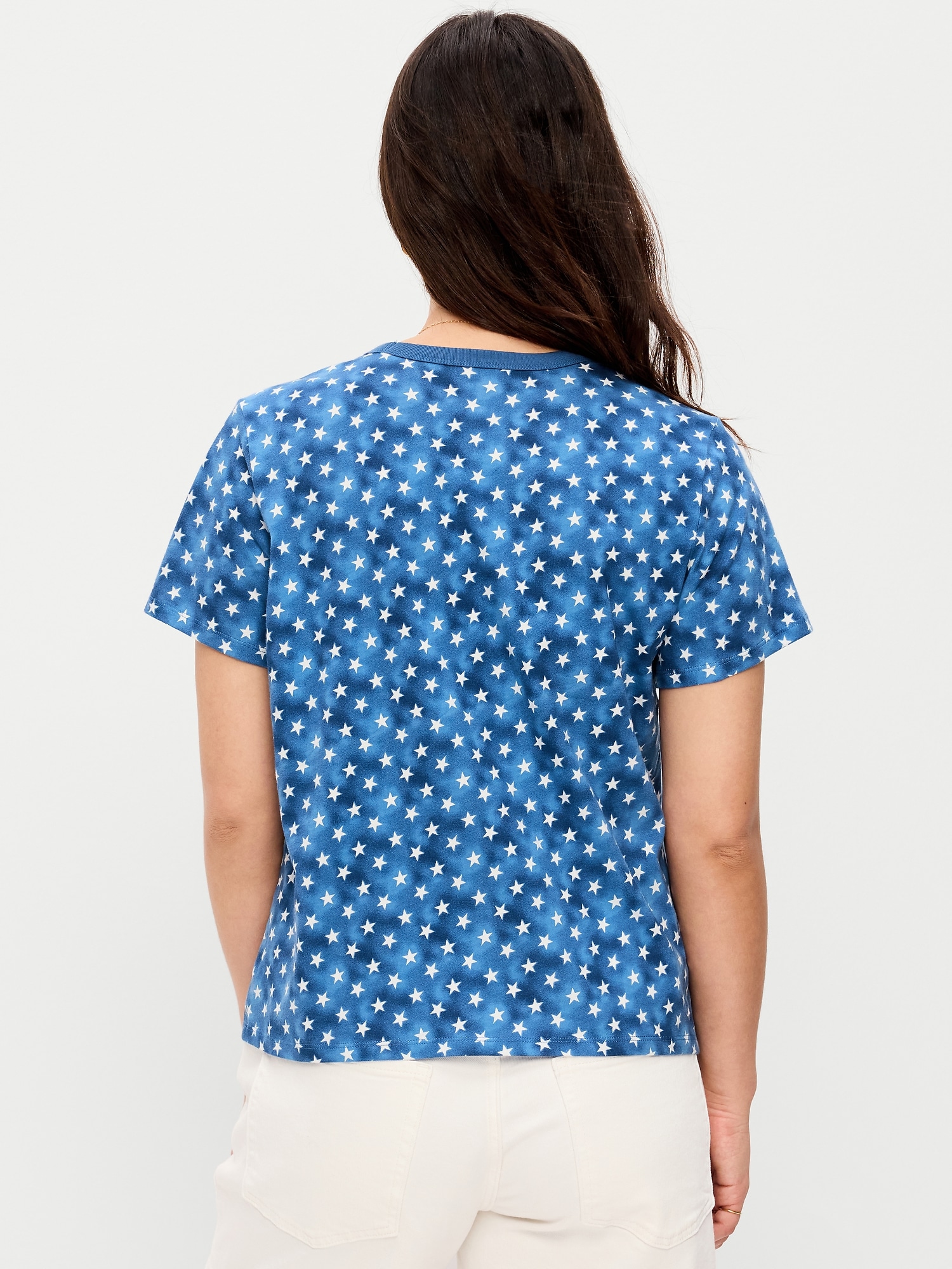 EveryWear Crew-Neck Printed T-Shirt