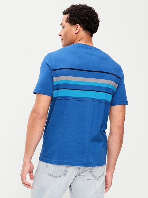 Image number 2 showing, Crew-Neck Striped T-Shirt