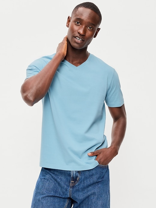 Image number 1 showing, V-Neck T-Shirt