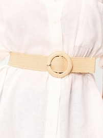 Image number 2 showing, Raffia Belt
