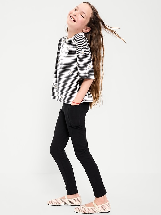Image number 3 showing, Side-Pocket Leggings for Girls