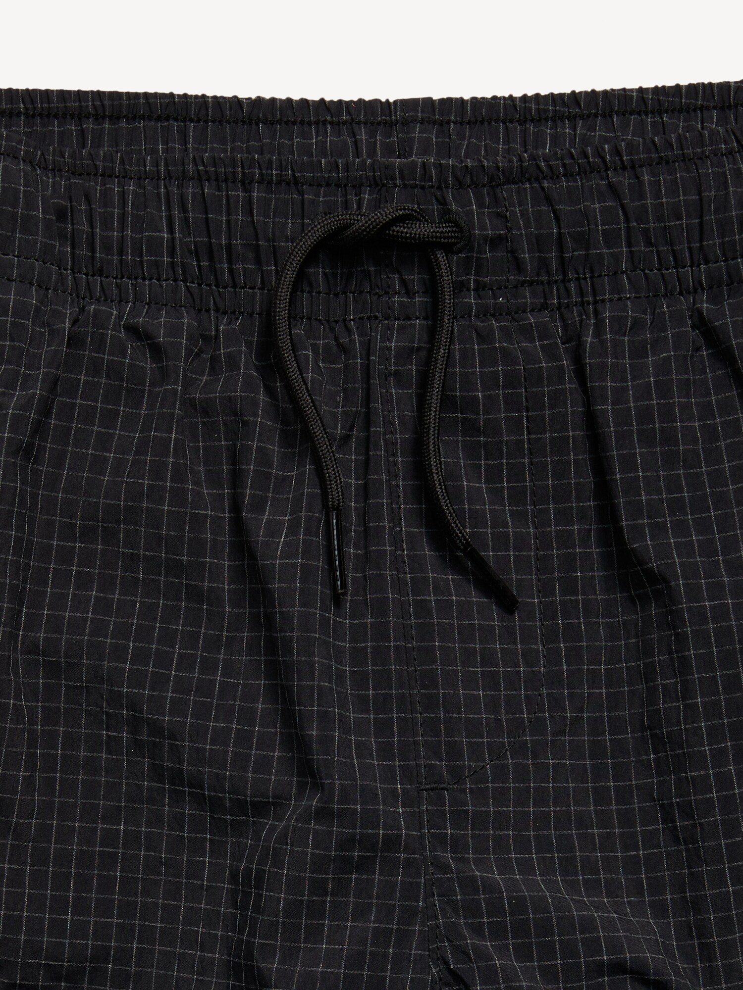 Шорты Old Navy Below Knee Super Baggy Ripstop Cargo Shorts для мальчиков, цвет: Чёрный — фото 5
