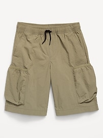 Image number 4 showing, Below Knee Super Baggy Ripstop Cargo Shorts for Boys
