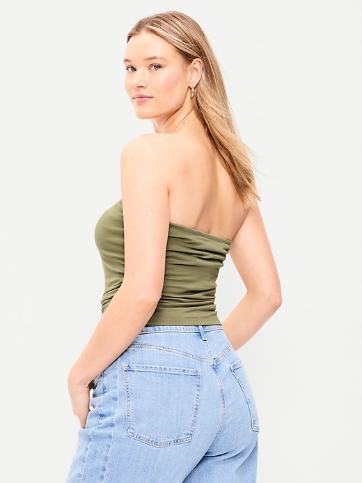 Image number 6 showing, Hug Double-Layer Tube Top