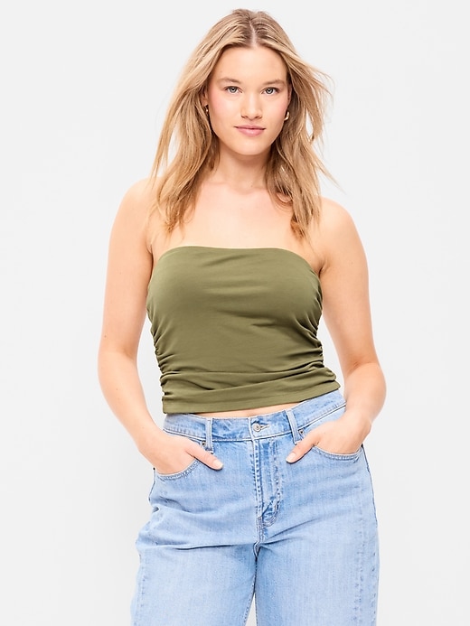 Image number 5 showing, Hug Double-Layer Tube Top