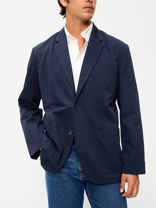 Image number 4 showing, Oversized Twill Blazer