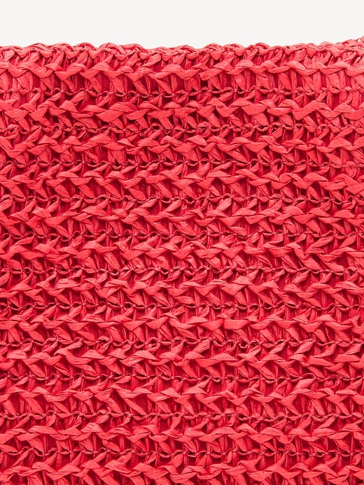 Image number 5 showing, Raffia Frame Shoulder Bag