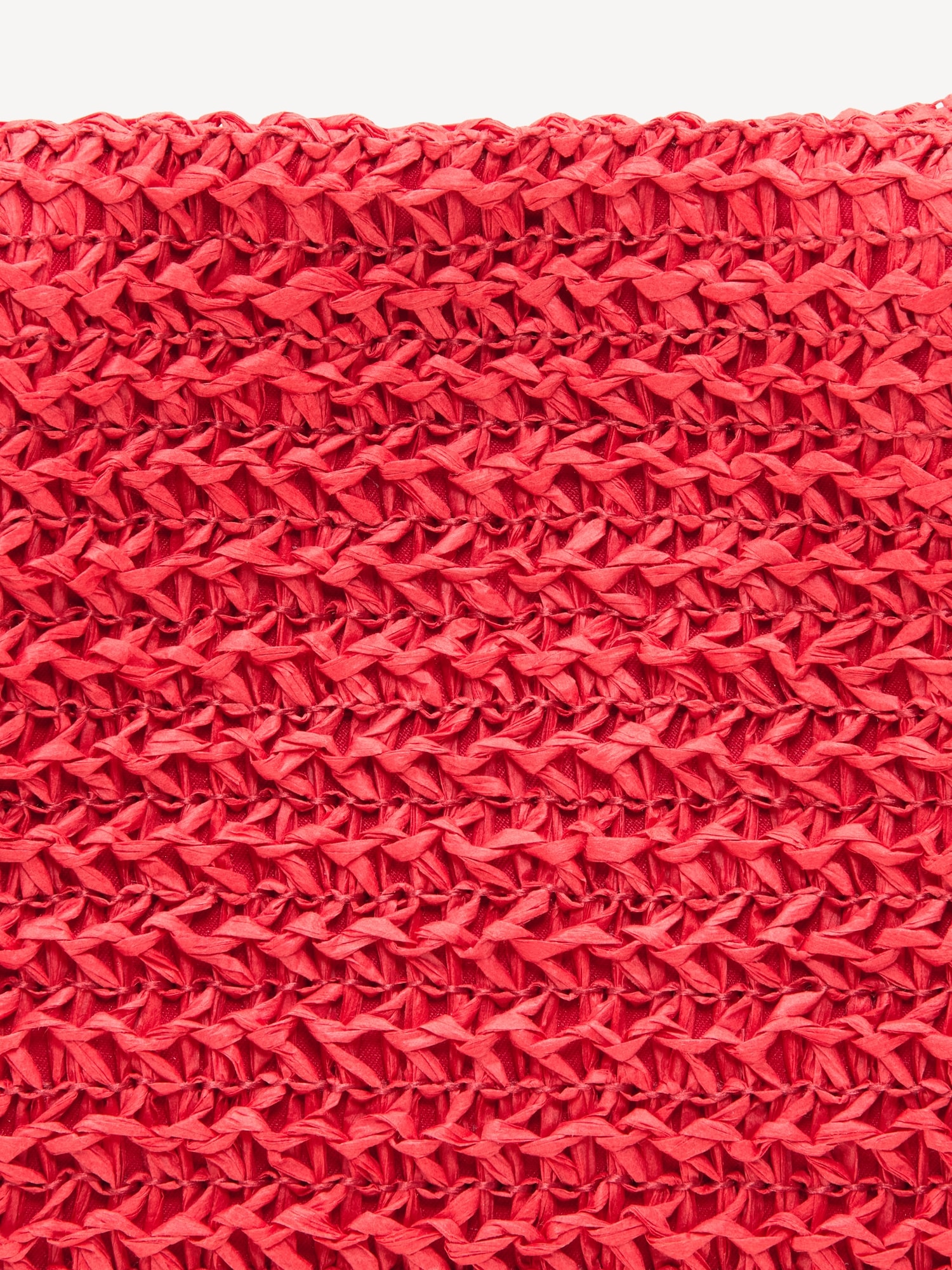 Raffia Frame Shoulder Bag