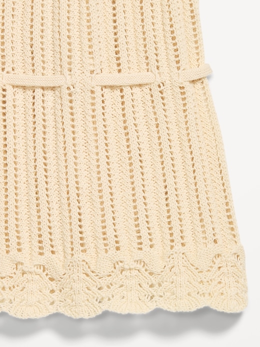 Image number 6 showing, Seaside Cotton Pointelle Peplum Tank Top