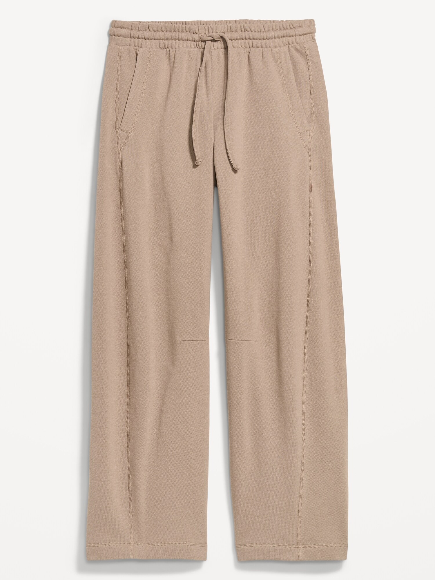 Женские брюки Old Navy Mid-Rise SoComfy Barrel Sweatpants, цвет: Шоколадный — фото 5