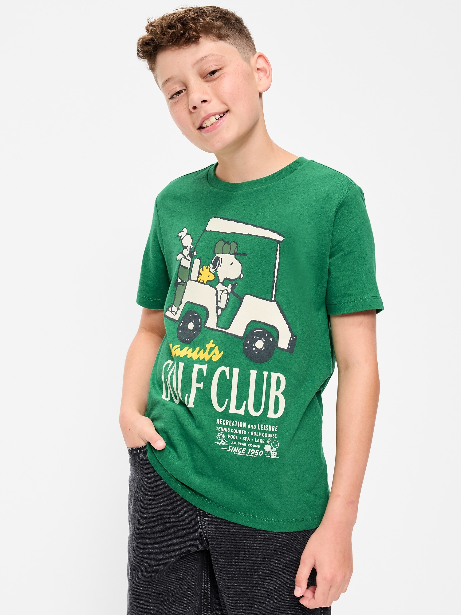 Peanuts™ Snoopy Gender-Neutral Graphic T-Shirt for Kids