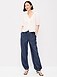 Mid-Rise Pull-On Utility Harem Jeans - image 2