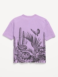 Image number 3 showing, Oversized Short-Sleeve Graphic T-Shirt for Boys