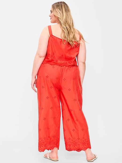 Image number 10 showing, High-Waisted Cut Out Wide-Leg Pant