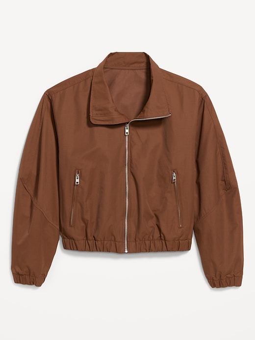 Image number 7 showing, Twill Utility Zip-Front Jacket