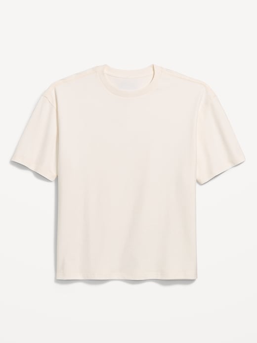 Image number 1 showing, Oversized Heavyweight Garment-Washed T-Shirt