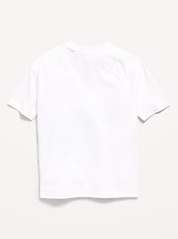 Image number 2 showing, Short-Sleeve Graphic Rashguard Swim Top for Boys
