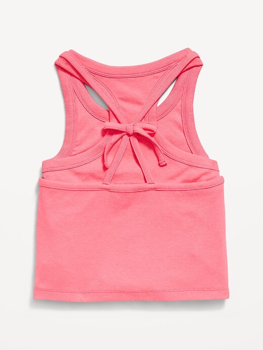 Image number 4 showing, 2-In-1 Ribbed Tank Top for Girls
