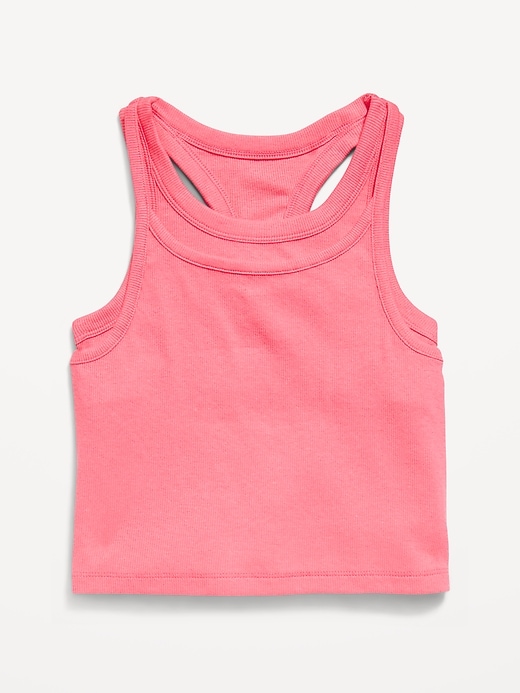 Image number 3 showing, 2-In-1 Ribbed Tank Top for Girls