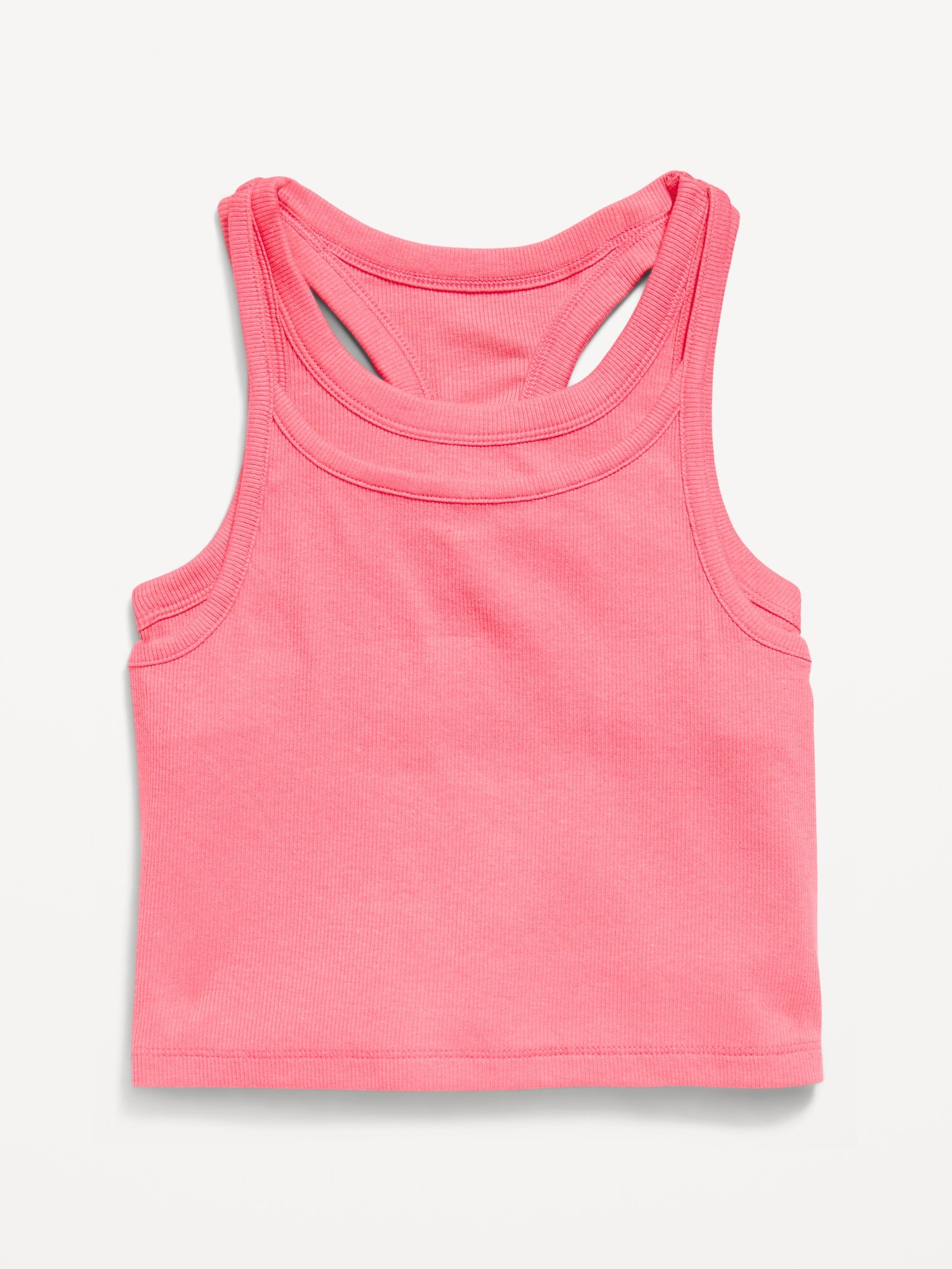 Топ Old Navy 2-In-1 Ribbed Tank Top для девочек, цвет: Daylily — фото 3