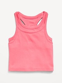 Image number 3 showing, 2-In-1 Ribbed Tank Top for Girls