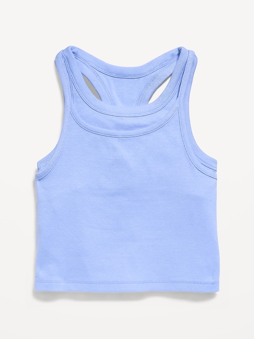 Image number 3 showing, 2-In-1 Ribbed Tank Top for Girls