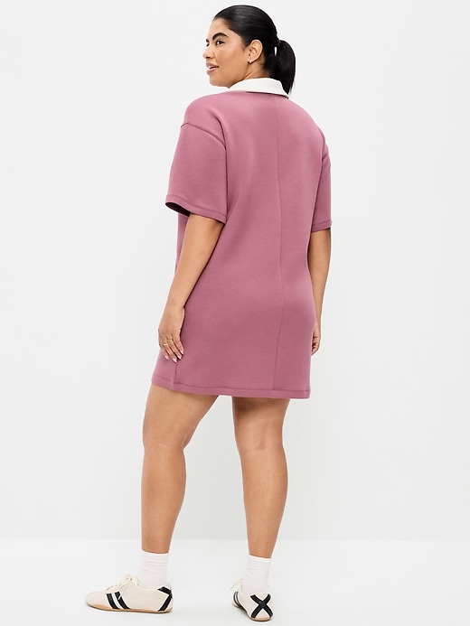 Image number 4 showing, Bounce Fleece Short-Sleeve Polo Dress