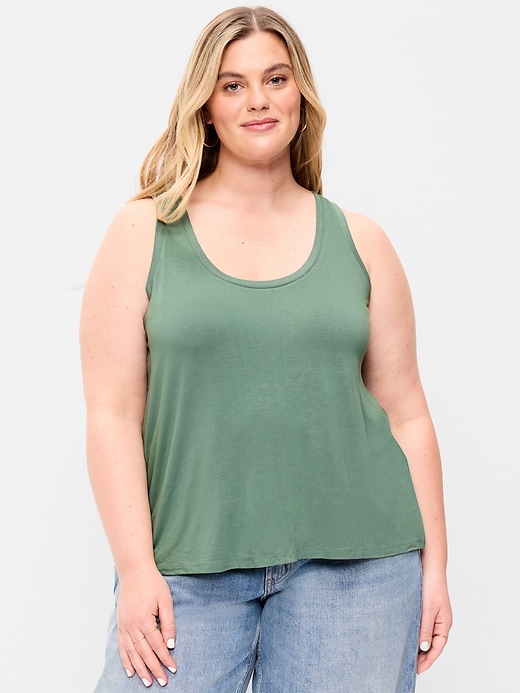 Image number 7 showing, Luxe Scoop-Neck Tank Top