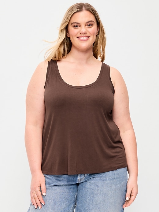 Image number 7 showing, Luxe Scoop-Neck Tank Top
