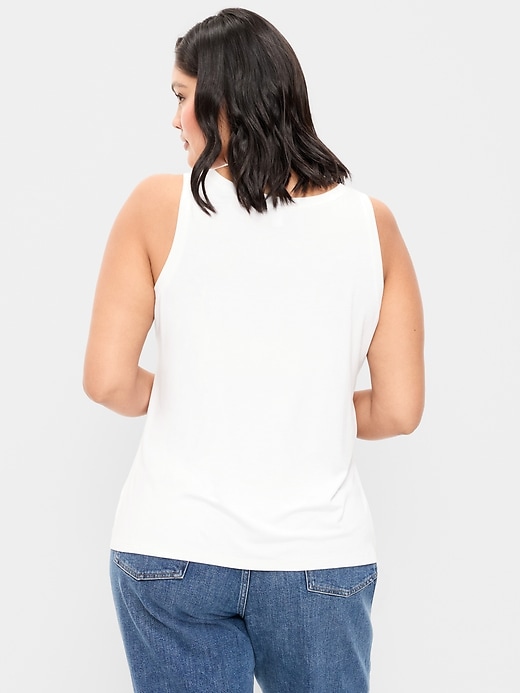 Image number 6 showing, Luxe Scoop-Neck Tank Top