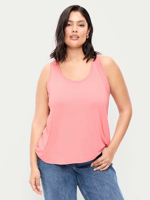 Image number 7 showing, Luxe Scoop-Neck Tank Top