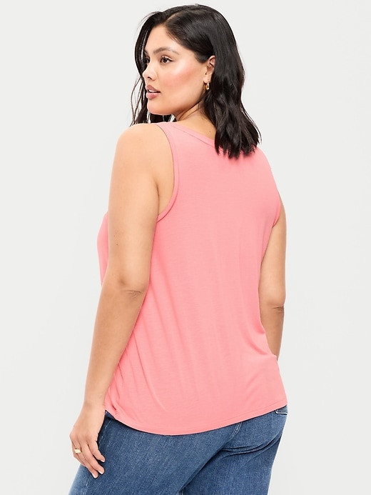 Image number 8 showing, Luxe Scoop-Neck Tank Top