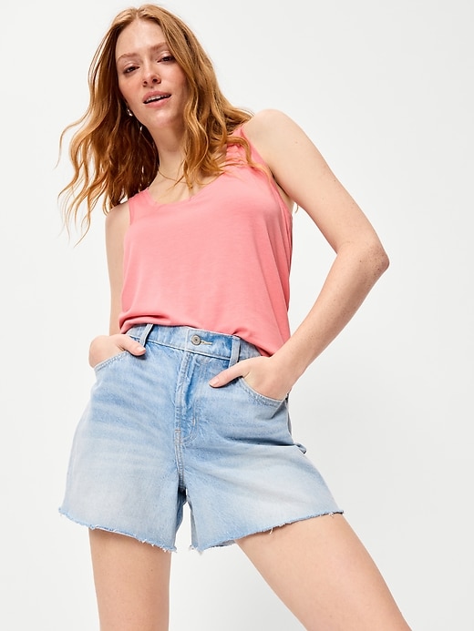 Image number 3 showing, Luxe Scoop-Neck Tank Top