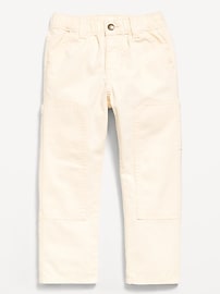 Image number 1 showing, Carpenter Utility Twill Pants for Toddler Boys