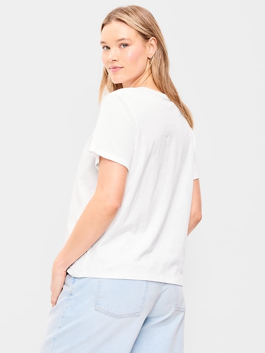 Image number 6 showing, EveryWear Crew-Neck Logo-Graphic T-Shirt