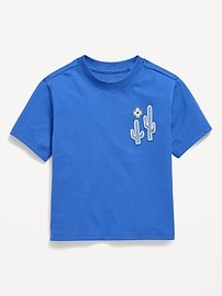 Image number 2 showing, Oversized Short-Sleeve Graphic T-Shirt for Toddler Boys