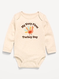 Image number 2 showing, Long-Sleeve Graphic Bodysuit for Baby