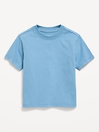 Image number 1 showing, Oversized Short-Sleeve T-Shirt for Toddler Boys