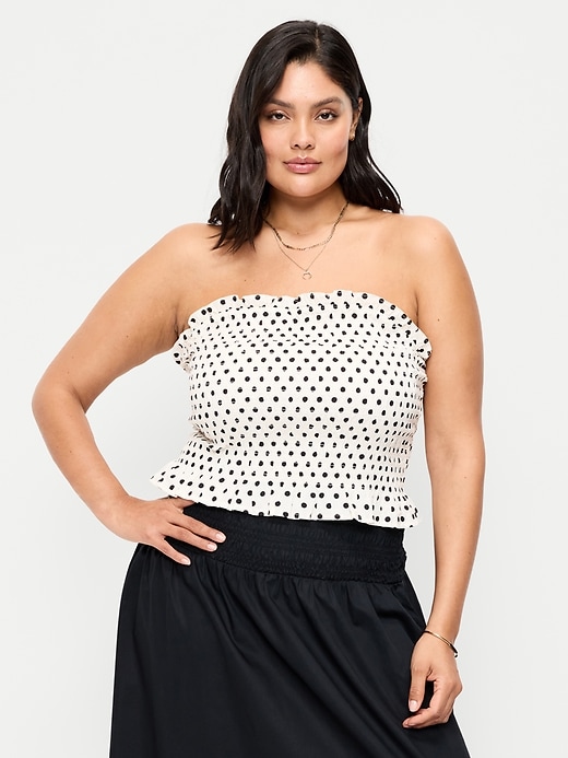 Image number 7 showing, Smocked Bodice Tube Top