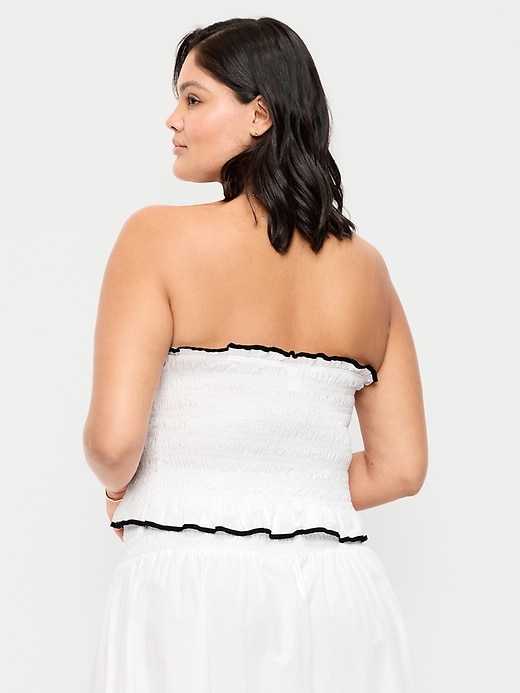 Image number 8 showing, Smocked Bodice Tube Top