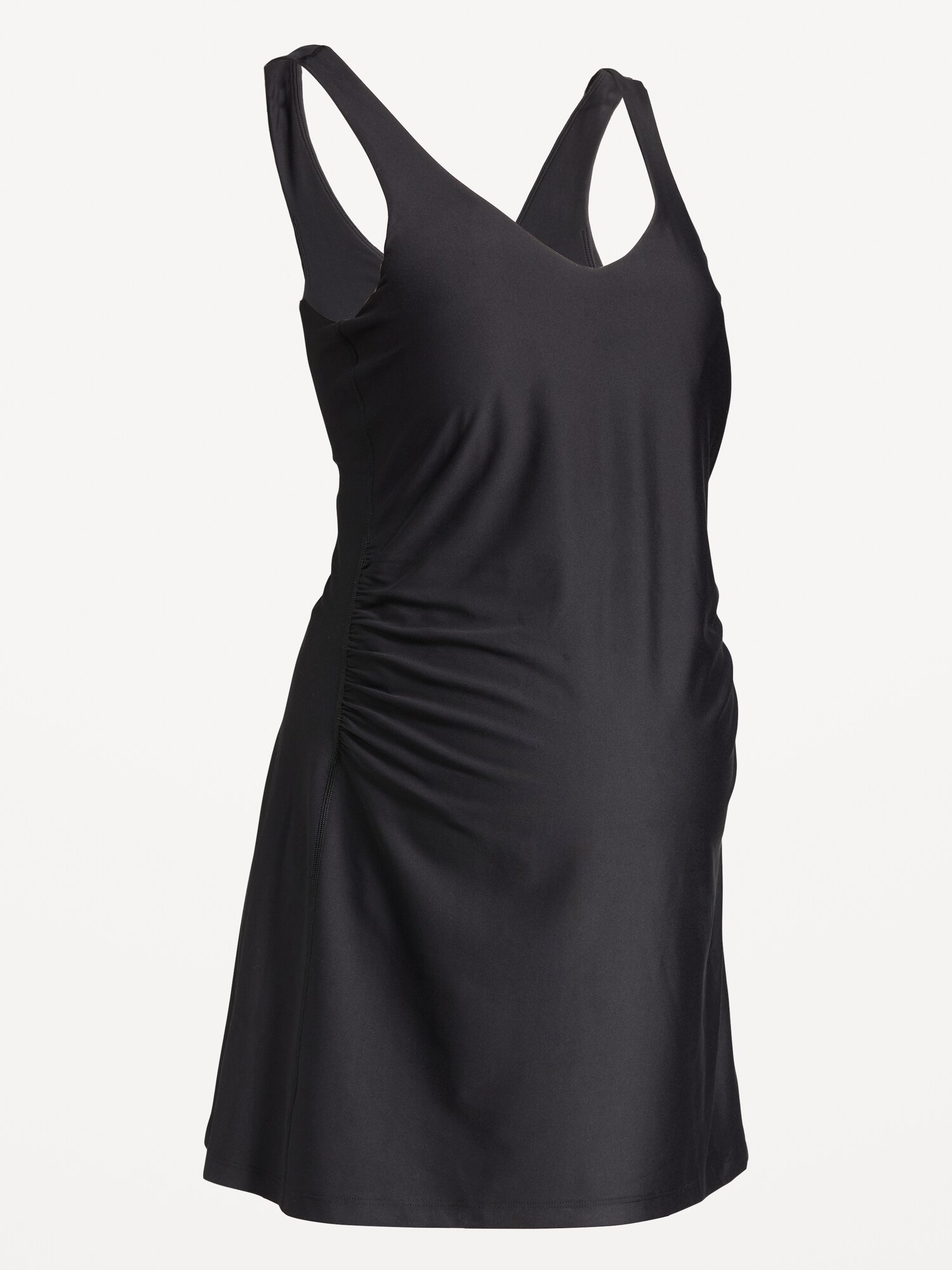 Женское платье Old Navy Maternity Sleeveless PowerSoft Easy Short Mini, цвет: Чёрный — фото 4