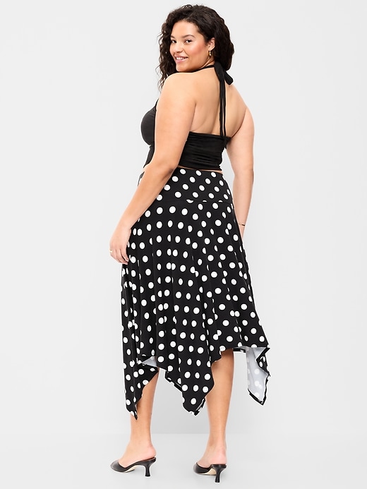 Image number 8 showing, Handkerchief Hem Midi Skirt