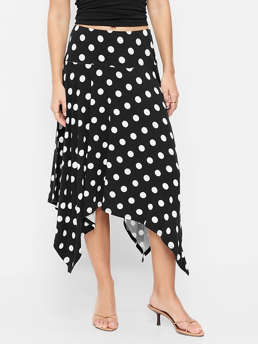 Image number 2 showing, Handkerchief Hem Midi Skirt