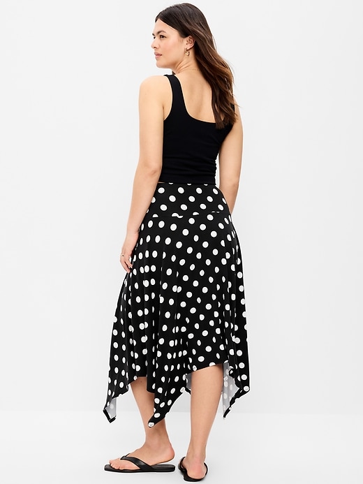 Image number 6 showing, Handkerchief Hem Midi Skirt