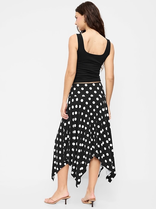 Image number 3 showing, Handkerchief Hem Midi Skirt
