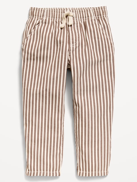 Pull-On Barrel-Leg Pants for Toddler Boys