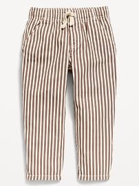 Image number 1 showing, Pull-On Barrel-Leg Pants for Toddler Boys