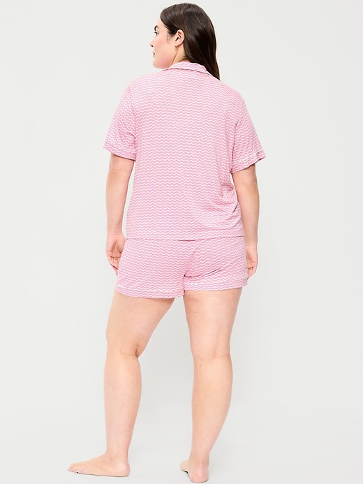 Image number 6 showing, Sunday Sleep Knit Jersey Short Set