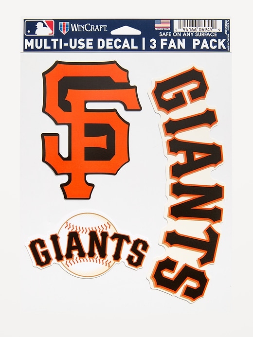 Image number 1 showing, WinCraft® San Francisco Giants 3-Pack Multi-Use Decals
