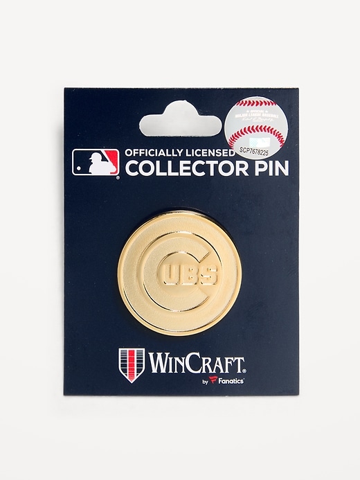 Image number 1 showing, WinCraft® Chicago Cubs Gold Collector Enamel Pin